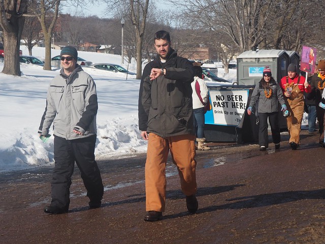 Josh recording stats for the almanac