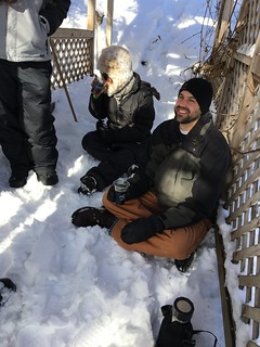 Having a seat in the arbor