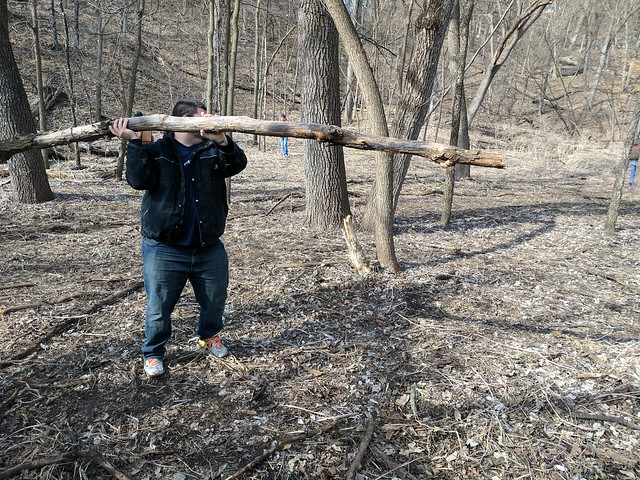 Kevin really gettin rid of that stick