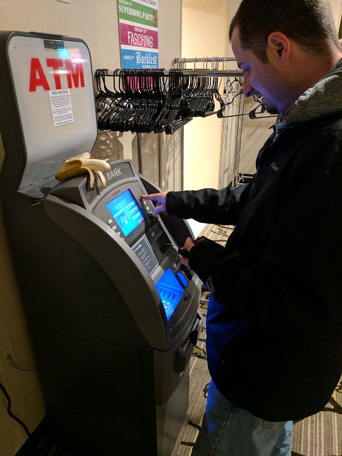 A well rested Jeff is ready to go out with his banana