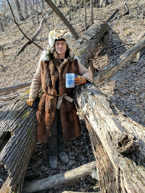 Germ asked me to take his photo by this tree... so I did