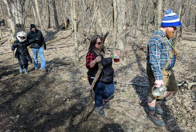 Hikin out to the river