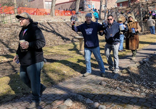 More of the crew arrives