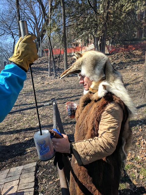 Gettin poked for the first time