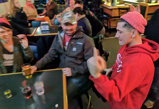 Chuck McGrane - Germ is new to the game. He still thinks that getting 21 means that he won.