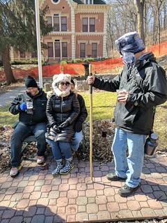 Testin out that walking stick