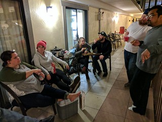 Nathan D - Windin down after Seth won the contest