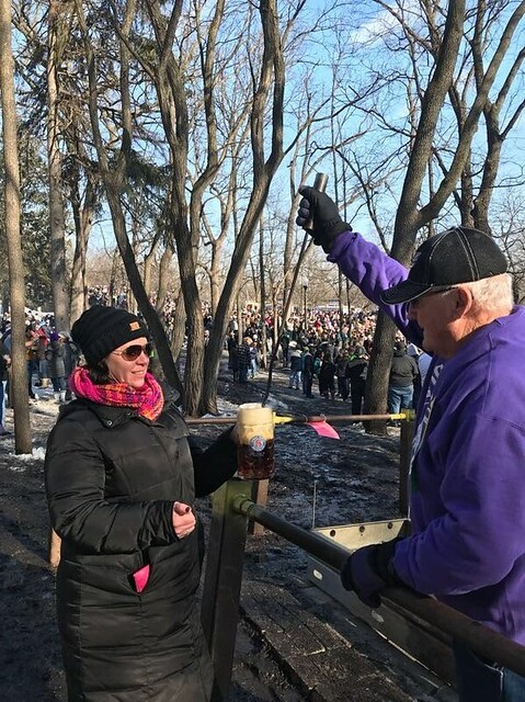 Gettin that first poke