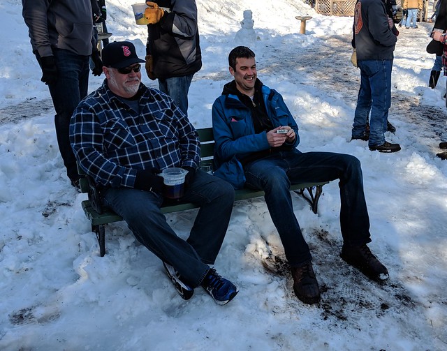 Front row seats for the puker