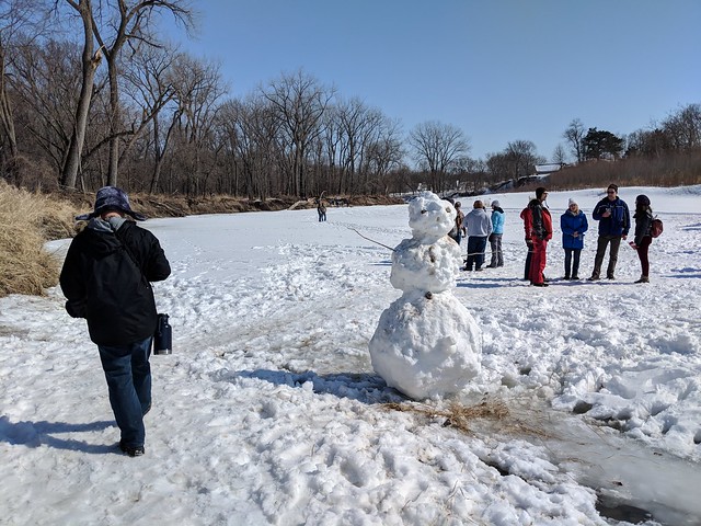 Hangin out on this frozen river