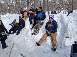 Chuck McGrane - Hangin on the snow pile