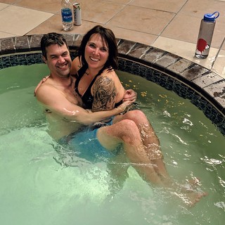 Josh is really enjoying himself