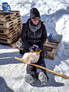 Just hangin on this pallet