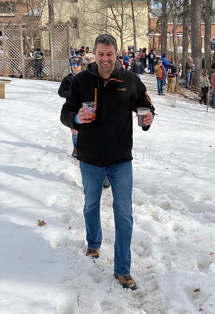 Josh finally shows his face