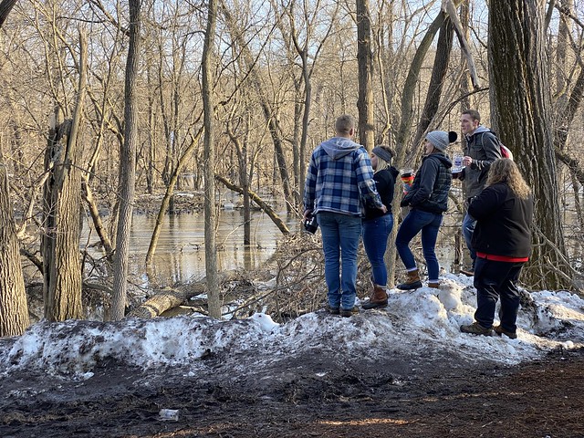 Bock Fest floodwaters