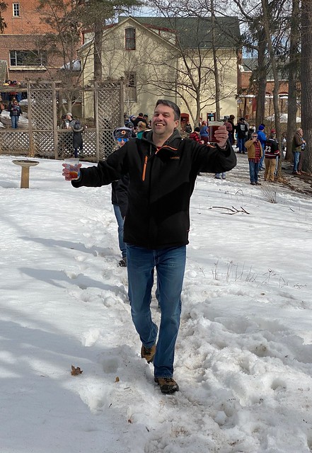 First time seeing Josh after he hid from us all of Friday night