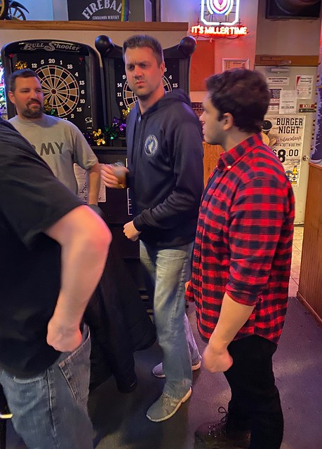 This dude just walked up to our group, started mean muggin, and at one point put his fists up lik...