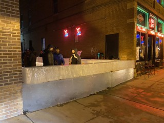 Spotted this ridiculous ice bar on the hunt for Josh n Chuck