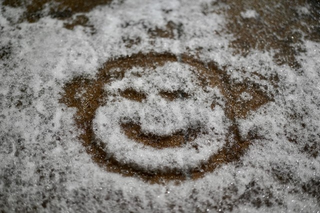 Lil snow smiley