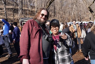 Bock Fest - Clay and his fiancé