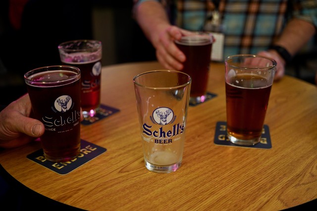 I showed up late. The game was pub golf and I won this hole.