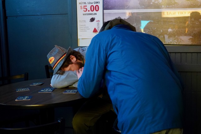 Hey, wake up, sleepy boy