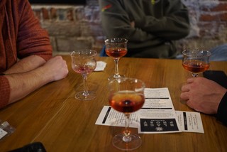 Drinks - Jeff just got a hole-in-one on number 8