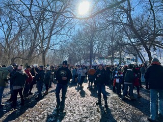 The downstairs mud pit