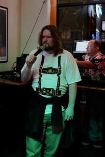 Clay was going through the alphabet on Karaoke