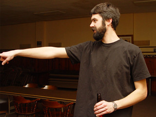 Getting a Tour of the VFW