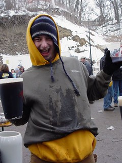 Bock Fest - The first of about 30 spills to come out of Wingert's hands