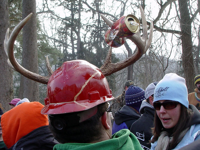 Schell Can on Antlers