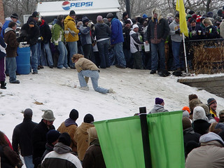 Bock Fest - This dude just fell and dropped all his beer