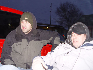 The ride we got from the sign on the tree