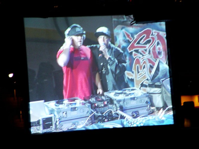 Rick Thorne and DJ Aero (Chester Deitz of Methods of Mayhem)