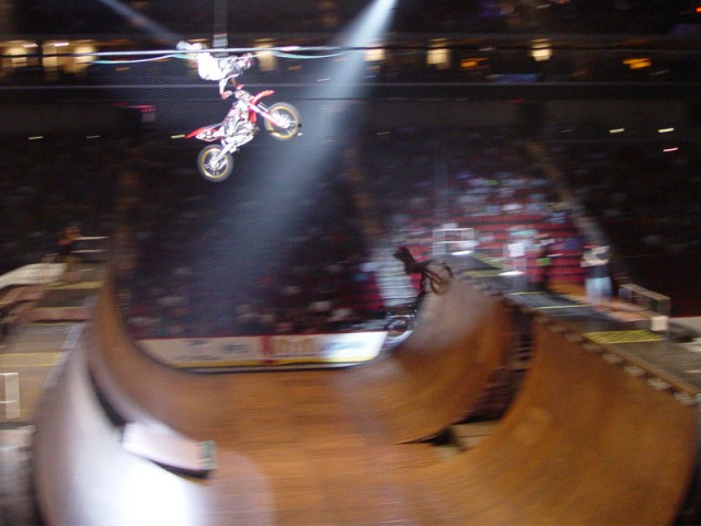 Moto-X - I had to leave my seat to get these photos because they were jumping straight over my head