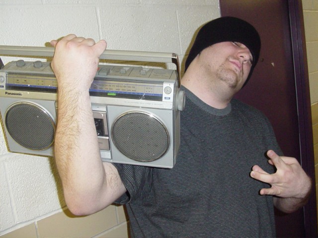 The boombox
