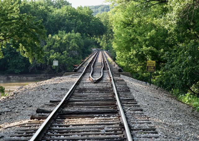 Coming up on the Des Moines River