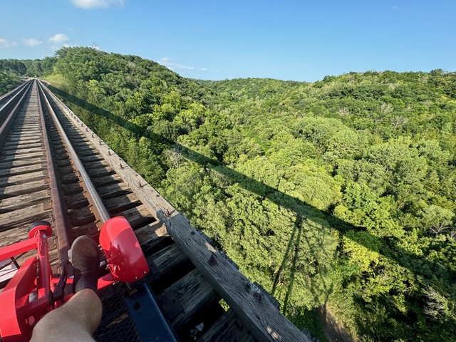 Look at that shadow. We up here.