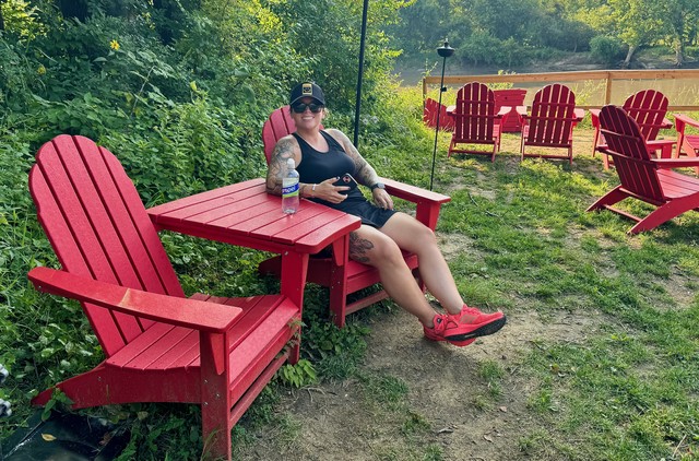 Waitin for the rest of the carts