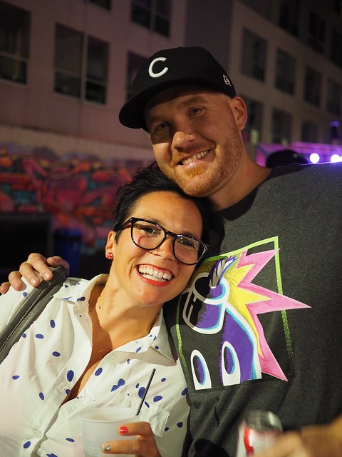 Partyin with Kari an Red