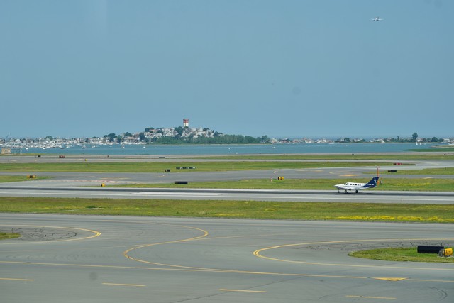 A nice view from the United Club