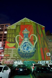 Art - A wild mural in Chinatown