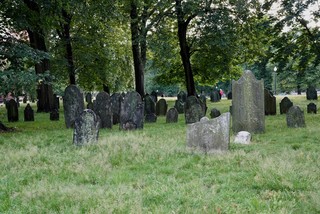 Gravestones in Boston Common