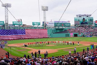National Anthem at Fenway on the Fourth