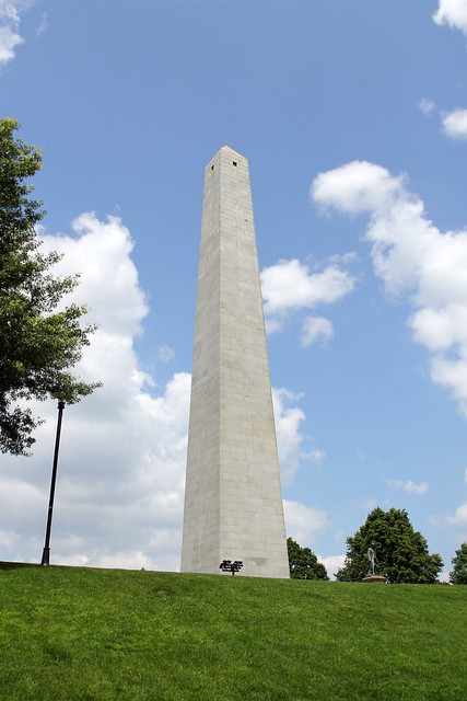 Bout to climb that Bunker Hill monument