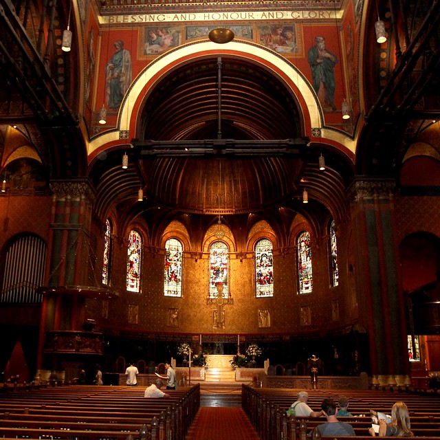 Walkin into Trinity Church