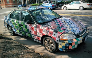 Tech - I can't think of a good rap lyric to represent this floppy disk covered ride.