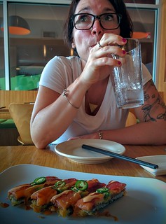 pizza - Sushi pizza? Yes, plz.