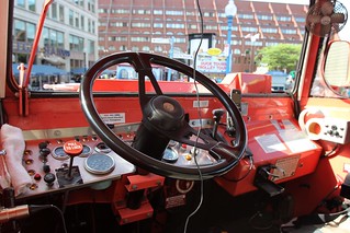 The cockpit of a duck